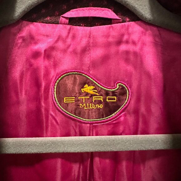 Etro Paisley Pattern Over Coat - Picture 2 of 6